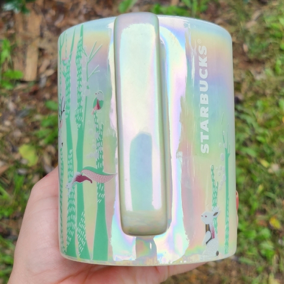 HP🎉 . Starbucks Holiday Iridescent 2020 Deer Coffee Cup/Mug - Picture 6 of 16